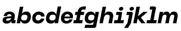 Neue Machina Plain Bold Italic FONT