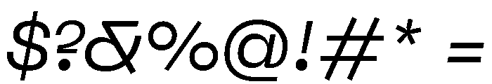 Neue Machina Plain Variable Regular 13 Font OTHER CHARS