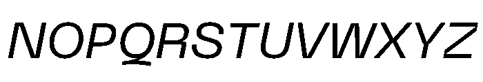 Neue Machina Plain Variable Regular 13 Font UPPERCASE