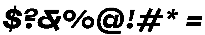 Neue Machina Plain Variable Regular 17 Font OTHER CHARS