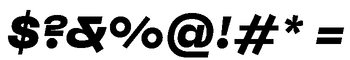 Neue Machina Plain Variable Regular 18 Font OTHER CHARS
