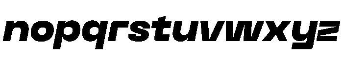 Neue Machina Plain Variable Regular 18 Font LOWERCASE