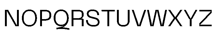 Neue Machina Plain Variable Regular 3 Font UPPERCASE