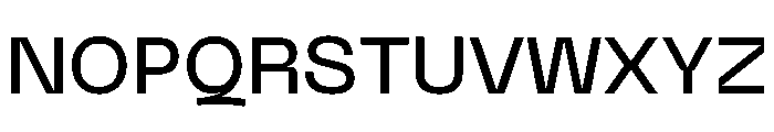 Neue Machina Plain Variable Regular 5 Font UPPERCASE