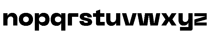 Neue Machina Plain Variable Regular 8 Font LOWERCASE