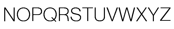 Neue Montreal Arabic Light Font UPPERCASE