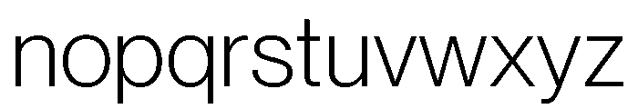Neue Montreal Arabic Light Font LOWERCASE