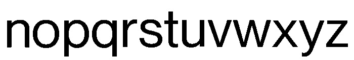 Neue Montreal Arabic Variable Regular Font LOWERCASE