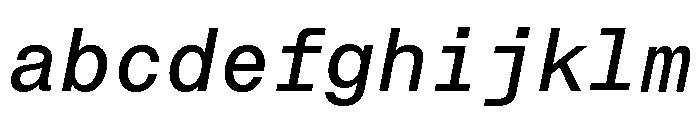 Neue Montreal Mono Variable Regular 10 FONT