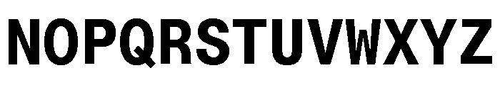 Neue Montreal Mono Variable Regular 11 Font UPPERCASE