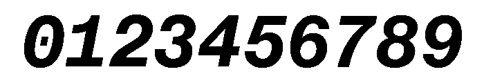 Neue Montreal Mono Variable Regular 12 Font OTHER CHARS