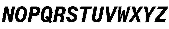 Neue Montreal Mono Variable Regular 12 Font UPPERCASE