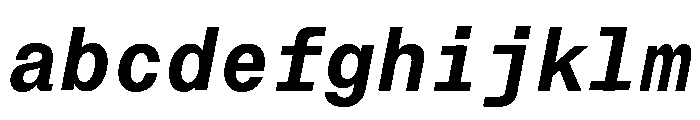Neue Montreal Mono Variable Regular 12 FONT