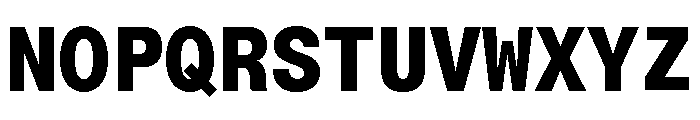 Neue Montreal Mono Variable Regular 13 Font UPPERCASE