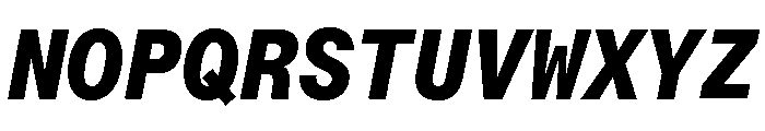 Neue Montreal Mono Variable Regular 14 Font UPPERCASE