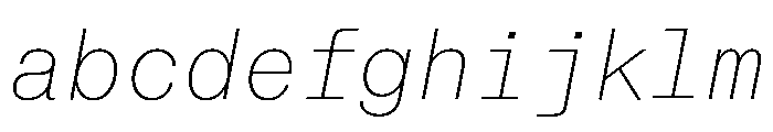 Neue Montreal Mono Variable Regular 2 FONT