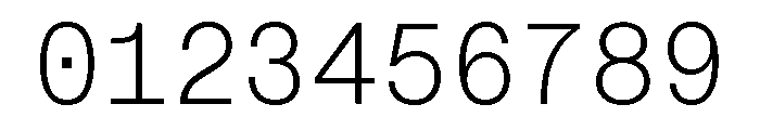 Neue Montreal Mono Variable Regular 3 Font OTHER CHARS
