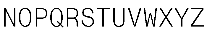 Neue Montreal Mono Variable Regular 3 Font UPPERCASE