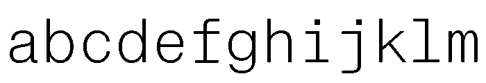 Neue Montreal Mono Variable Regular 3 FONT