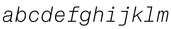 Neue Montreal Mono Variable Regular 4 FONT