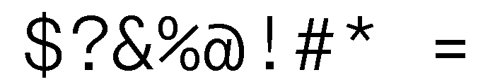 Neue Montreal Mono Variable Regular 5 Font OTHER CHARS