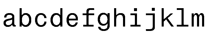 Neue Montreal Mono Variable Regular 7 FONT