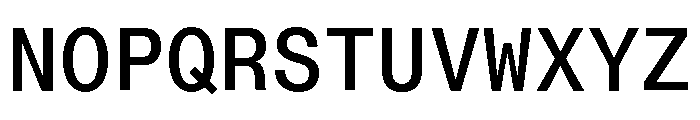 Neue Montreal Mono Variable Regular 9 Font UPPERCASE