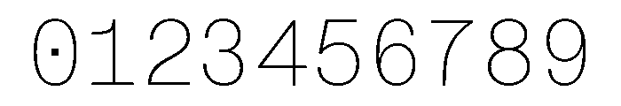 Neue Montreal Mono Variable Regular Font OTHER CHARS