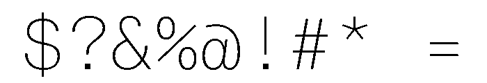 Neue Montreal Mono Variable Regular Font OTHER CHARS