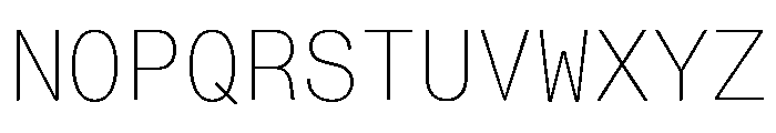 Neue Montreal Mono Variable Regular Font UPPERCASE