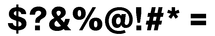 Neue Montreal Text Variable Bold Font OTHER CHARS