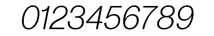 Neue Montreal Text Variable Light Italic Font OTHER CHARS