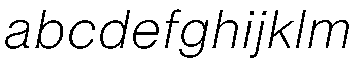 Neue Montreal Text Variable Light Italic FONT