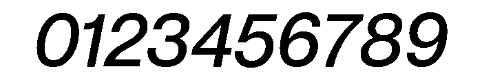 Neue Montreal Text Variable Medium Italic Font OTHER CHARS