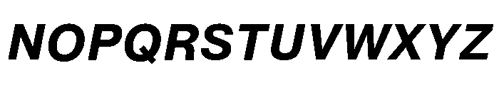 Neue Montreal Text Variable Semibold Italic Font UPPERCASE