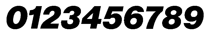 Neue Montreal Variable Black Italic Font OTHER CHARS