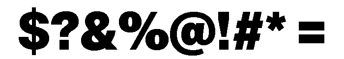 Neue Montreal Variable Black Font OTHER CHARS