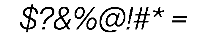 Neue Montreal Variable Book Italic Font OTHER CHARS