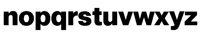 Neue Montreal Variable Extrabold Font LOWERCASE