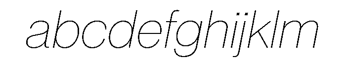 Neue Montreal Variable Extralight Italic FONT