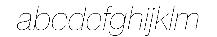 Neue Montreal Variable Hairline Italic FONT