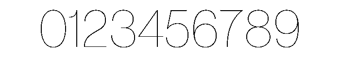 Neue Montreal Variable Hairline Font OTHER CHARS
