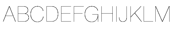 Neue Montreal Variable Hairline Font UPPERCASE