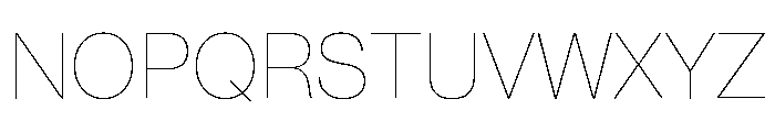 Neue Montreal Variable Hairline Font UPPERCASE