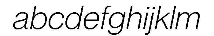 Neue Montreal Variable Light Italic FONT