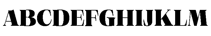 Neue World Black Font UPPERCASE