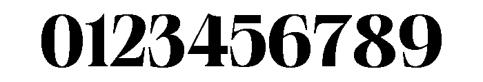 Neue World Bold Font OTHER CHARS