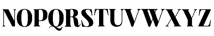 Neue World Bold Font UPPERCASE