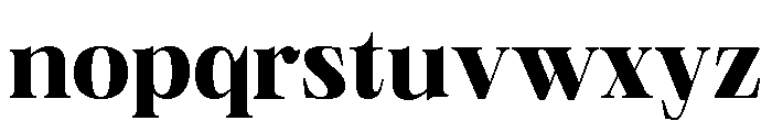 Neue World Bold Font LOWERCASE