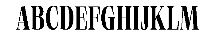 Neue World Condensed Medium Font UPPERCASE